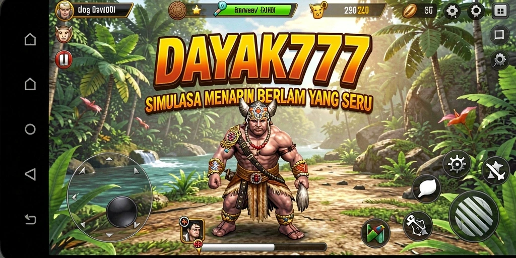 Tampilan menarik dari gameplay DAYAK777 saat pemain menjelajahi dunia simulasi.