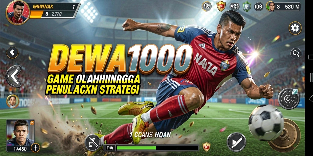Gameplay DEWA1000 yang seru dan kompetitif dalam olahraga.
