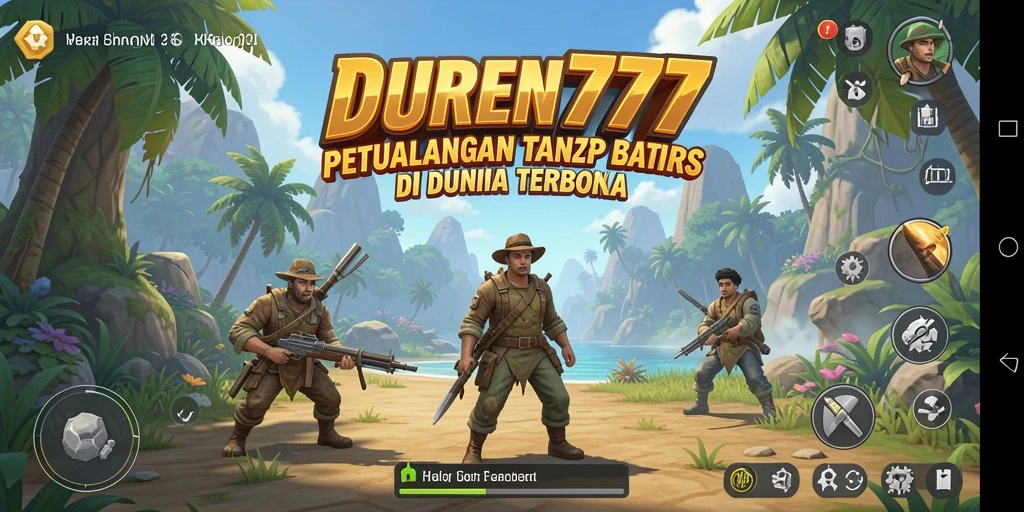 Tampilan gameplay DUREN777 yang menakjubkan di dunia terbuka.