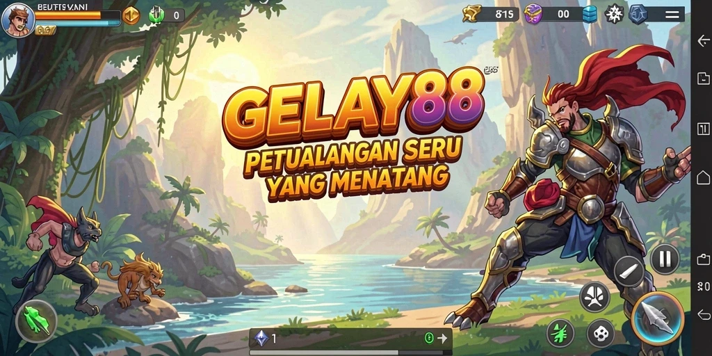 Gameplay seru dengan tantangan petualangan menarik.