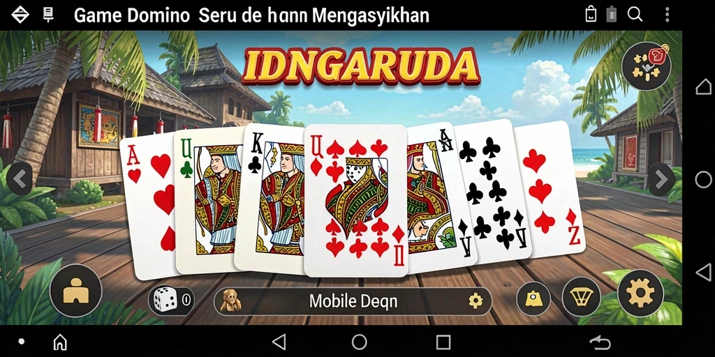 Tampilan gameplay <strong>IDNGARUDA</strong> dengan grafik menarik dan interaksi seru.
