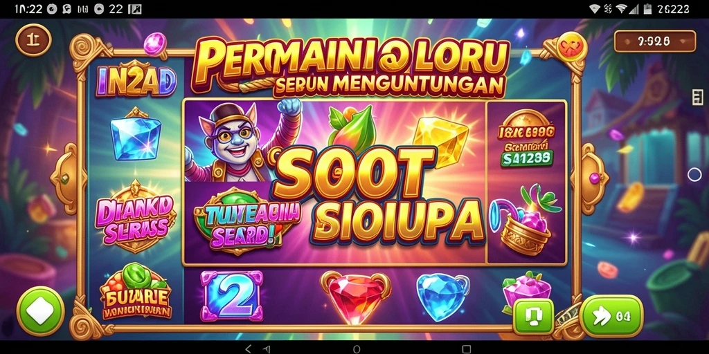 Screenshot gameplay IN22 yang menunjukkan keseruan permainan Slot.