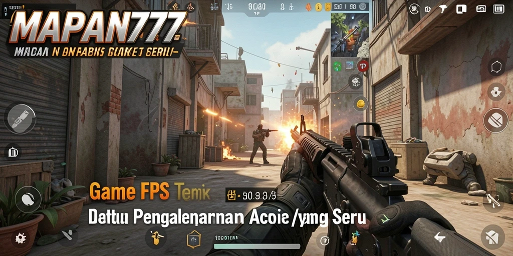 Screenshot gameplay MAPAN777 yang menampilkan aksi tembak-menembak seru.